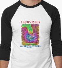 I survived Hurricane Irma Men's Baseball ¾ T-Shirt