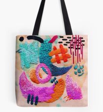 abstract embroidery Tote Bag