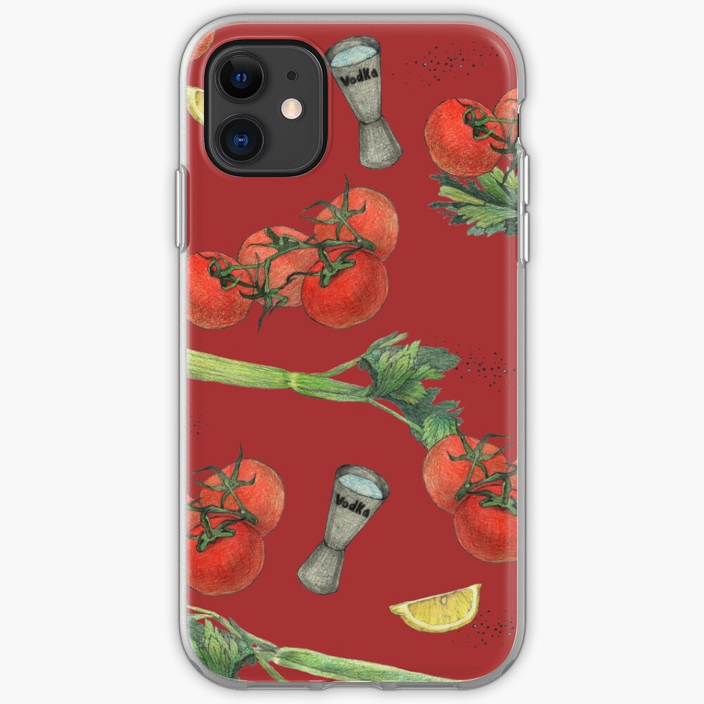 bloody mary recipe iPhone Case & Cover