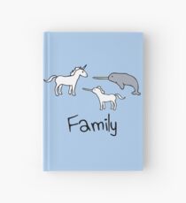 Family - Unicorn, Narwhal, Narwhalicorn Hardcover Journal
