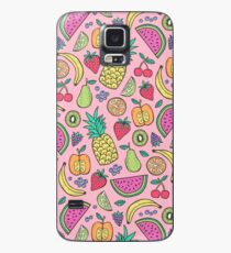 Fruit on Pink Case/Skin for Samsung Galaxy