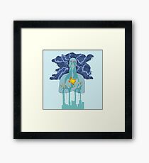 Texas Heart Framed Print