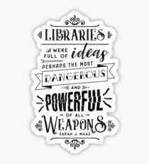 Libraries Sticker