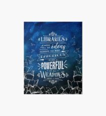 Libraries Art Board