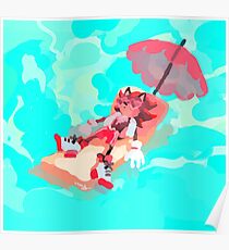 Shadow The Hedgehog, Relaxing Poster