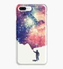 Painting the universe (Colorful Negative Space Art) iPhone 8 Plus Case