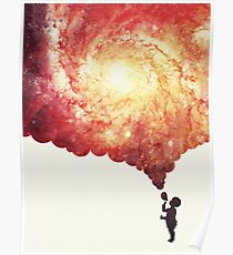 The universe in a soap-bubble! Poster