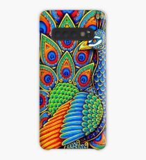 Colorful Paisley Peacock Rainbow Bird Case/Skin for Samsung Galaxy