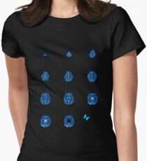 Brain flutters Women's Fitted T-Shirt