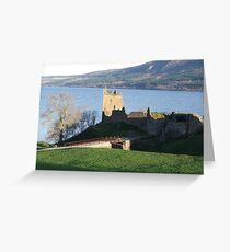 Urquhart castle Greeting Card