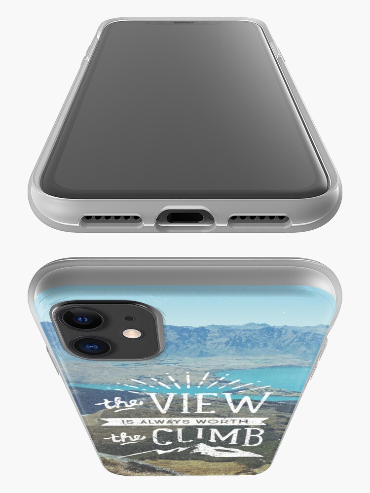 Alternate view of WORTH THE CLIMB iPhone Case & Cover