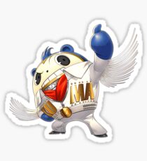 Teddie Persona 4 DAN Sticker