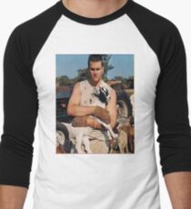 Tom Brady the GOAT Men's Baseball ¾ T-Shirt