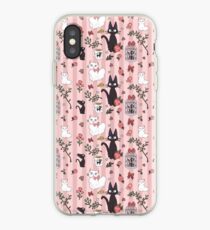 Jiji Cat Pattern iPhone Case
