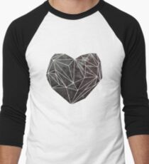 Heart Graphic 4 Men's Baseball ¾ T-Shirt
