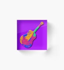 Bloque acrílico Guitarra Groovy