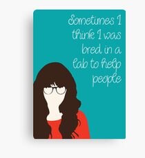 Jessica Day Canvas Print