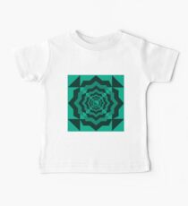 Green in Shapes Baby Tee