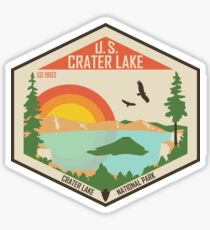 Crater Lake National Park Sticker