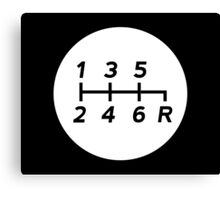 "Manual Transmission Shift Pattern 2" Stickers by ApexFibers | Redbubble