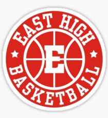 East High Basketball Logo Sticker