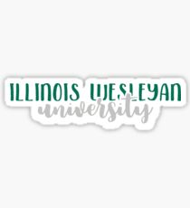 Illinois Wesleyan University Sticker