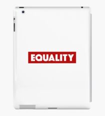 equality iPad Case/Skin