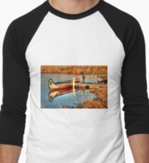 MOORED!!! Men's Baseball ¾ T-Shirt