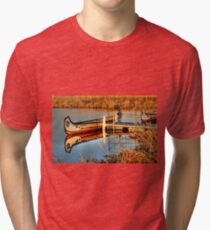 MOORED!!! Tri-blend T-Shirt