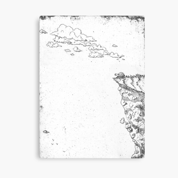 VI - Tortoise Contemplates Mortality Canvas Print
