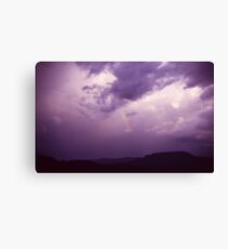 end of the tunnel Canvas Print