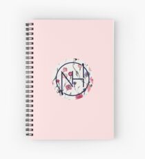 Niall floral logo Spiral Notebook