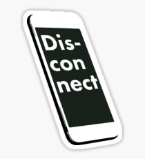Disconnect Sticker
