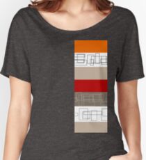 Red Stripe Women's Relaxed Fit T-Shirt