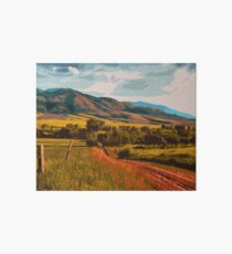 Rural Landscape Art Board
