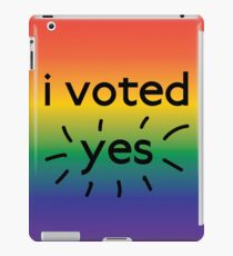 I voted yes iPad Case/Skin