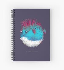 Punk Fish Spiral Notebook