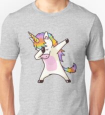 Camiseta unisex Dabbing Unicorn Shirt Hip Hop Dap Pose