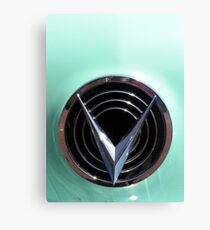 Retro chrome Buick V radiant decoration Canvas Print