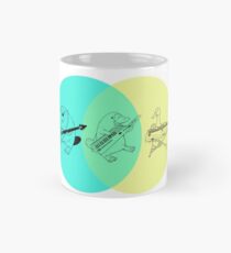 Keytar Platypus Venn Diagram Mug