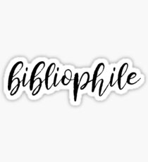 Bibliophile Sticker