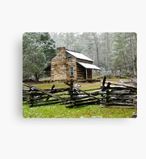Elijah Oliver Cabin, Great Smoky Mountain National Park Canvas Print