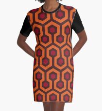 Overlook Hotel Carpet (The Shining) Graphic T-Shirt Dress