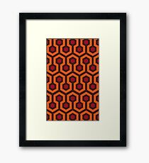 Overlook Hotel Carpet (The Shining) Framed Print