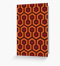 Overlook Hotel Carpet (The Shining) Greeting Card