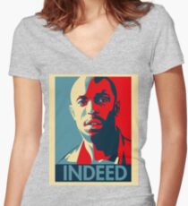 The Wire Women's Fitted V-Neck T-Shirt