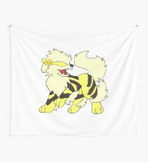Shiny Arcanine Wall Tapestry