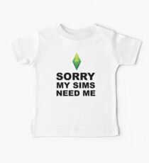 Meine Sims brauchen mich | Die Sims Baby T-Shirt