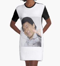 Jackie Chan stimmt zu T-Shirt Kleid