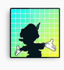 Shadow - Wooden Puppet Metal Print